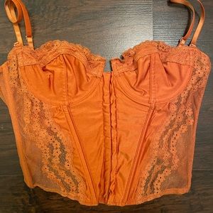 Orange Corset